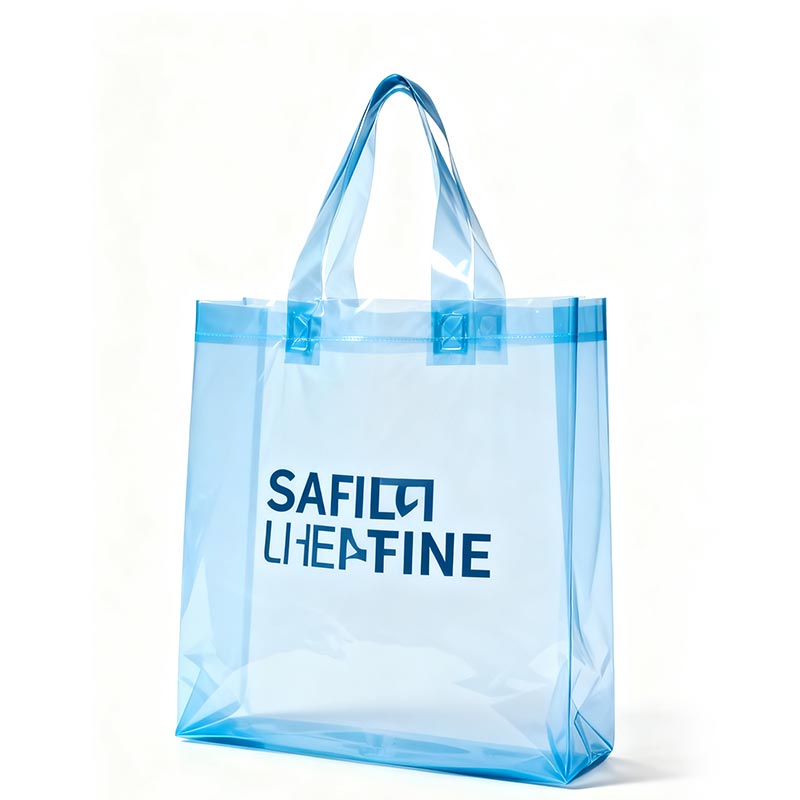 Plastic Shopping Bag with Custom Logo